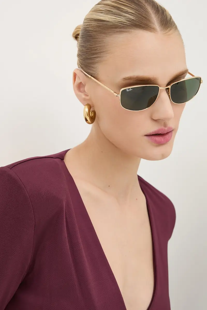 occhiali da sole colore nero 0RB3732 Oro