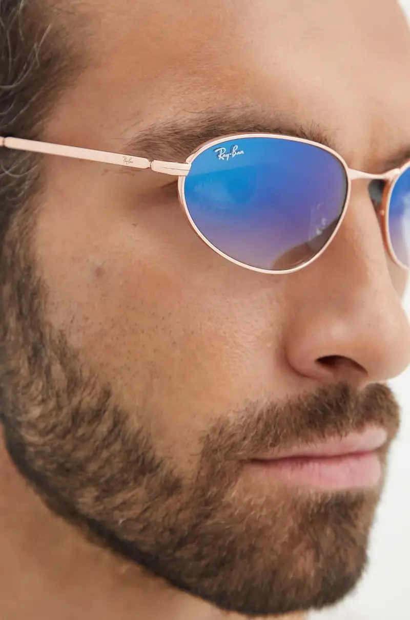 occhiali da sole colore oro 0RB3734