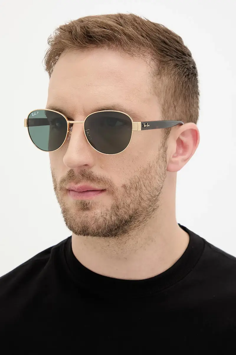 occhiali da sole colore oro 0RB3766CH miniatura 2