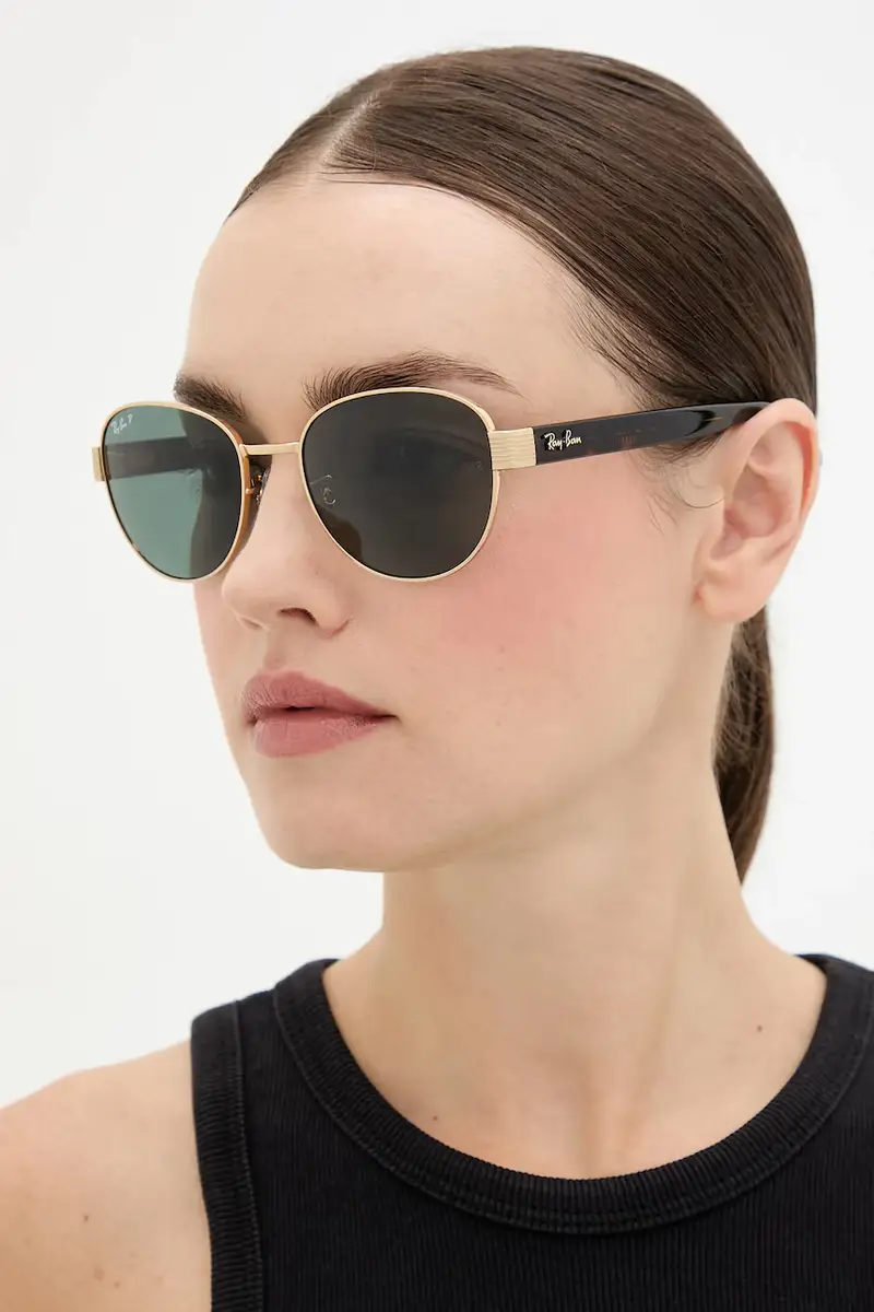 occhiali da sole colore oro 0RB3766CH miniatura 3