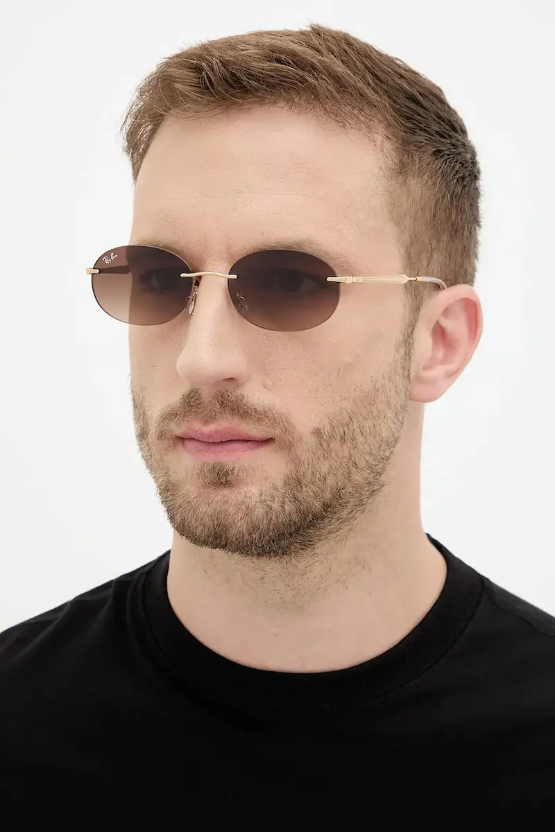 occhiali da sole colore oro 0RB3767 miniatura 2