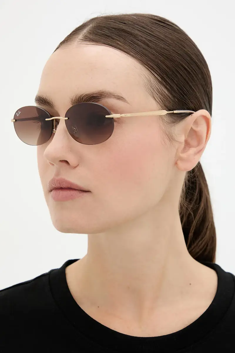 occhiali da sole colore oro 0RB3767 miniatura 3