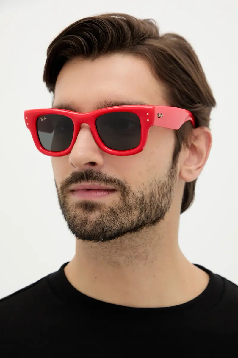 occhiali da sole colore rosso 0RB4940 miniatura 2