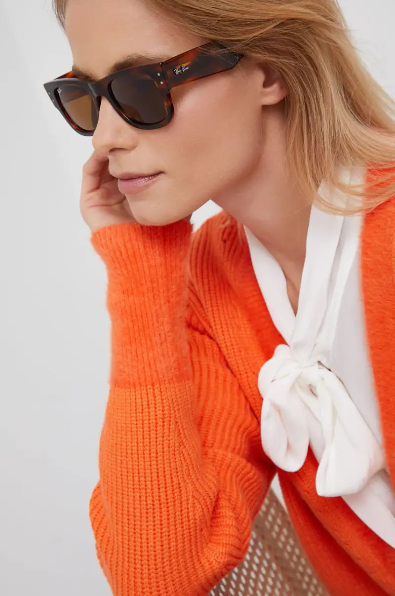 occhiali da sole Marrone miniatura 3