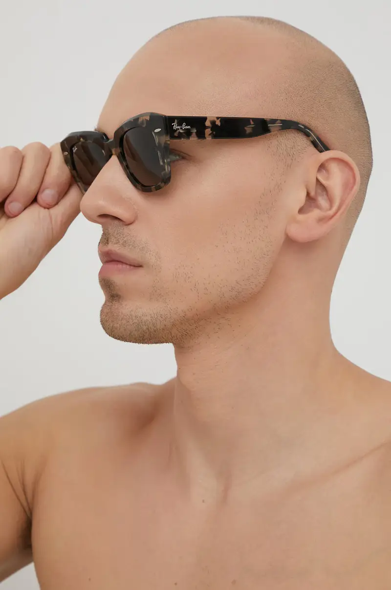 occhiali da sole Nero miniatura 3