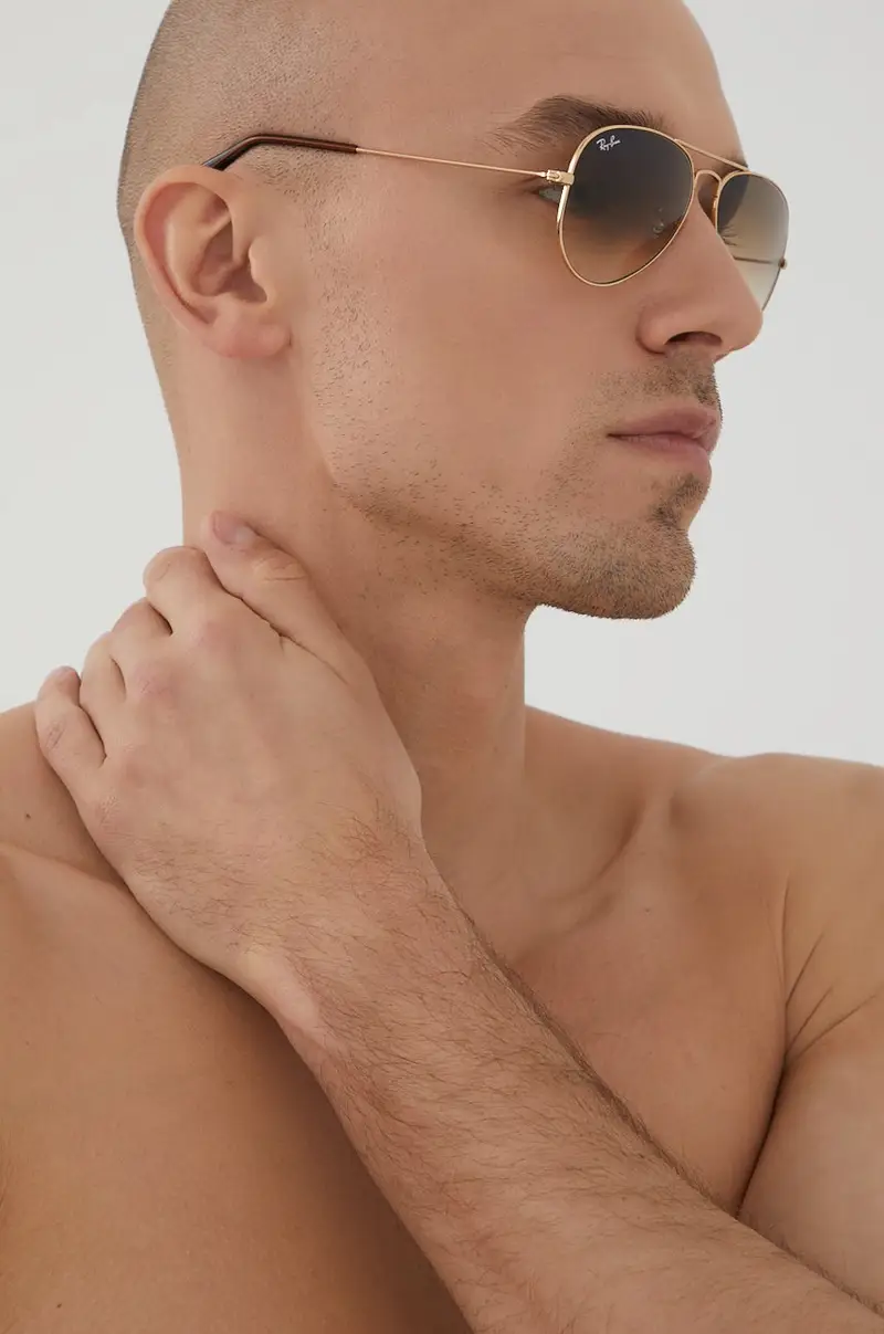 occhiali da sole Oro miniatura 2