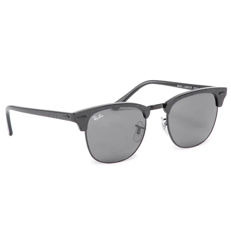 Occhiali da sole Ray-Ban Clubmaster 0RB3016 1305B1 Nero