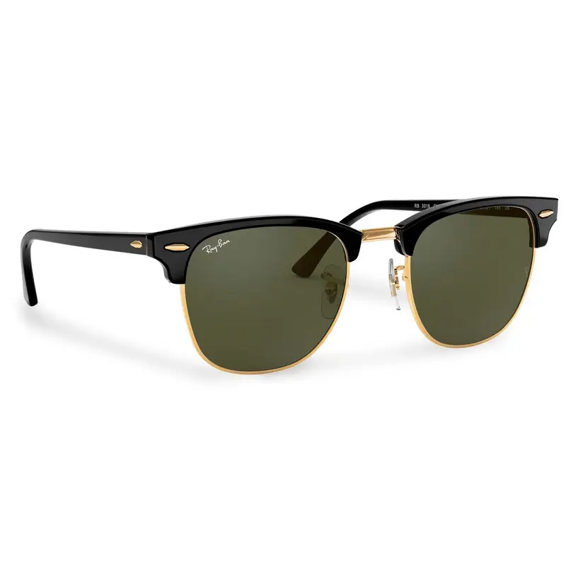 Occhiali da sole Ray-Ban Clubmaster 0RB3016 W0365 Nero