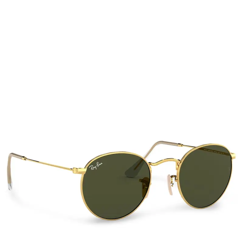 Occhiali da sole Ray-Ban Round Metal 0RB3447 001 Oro