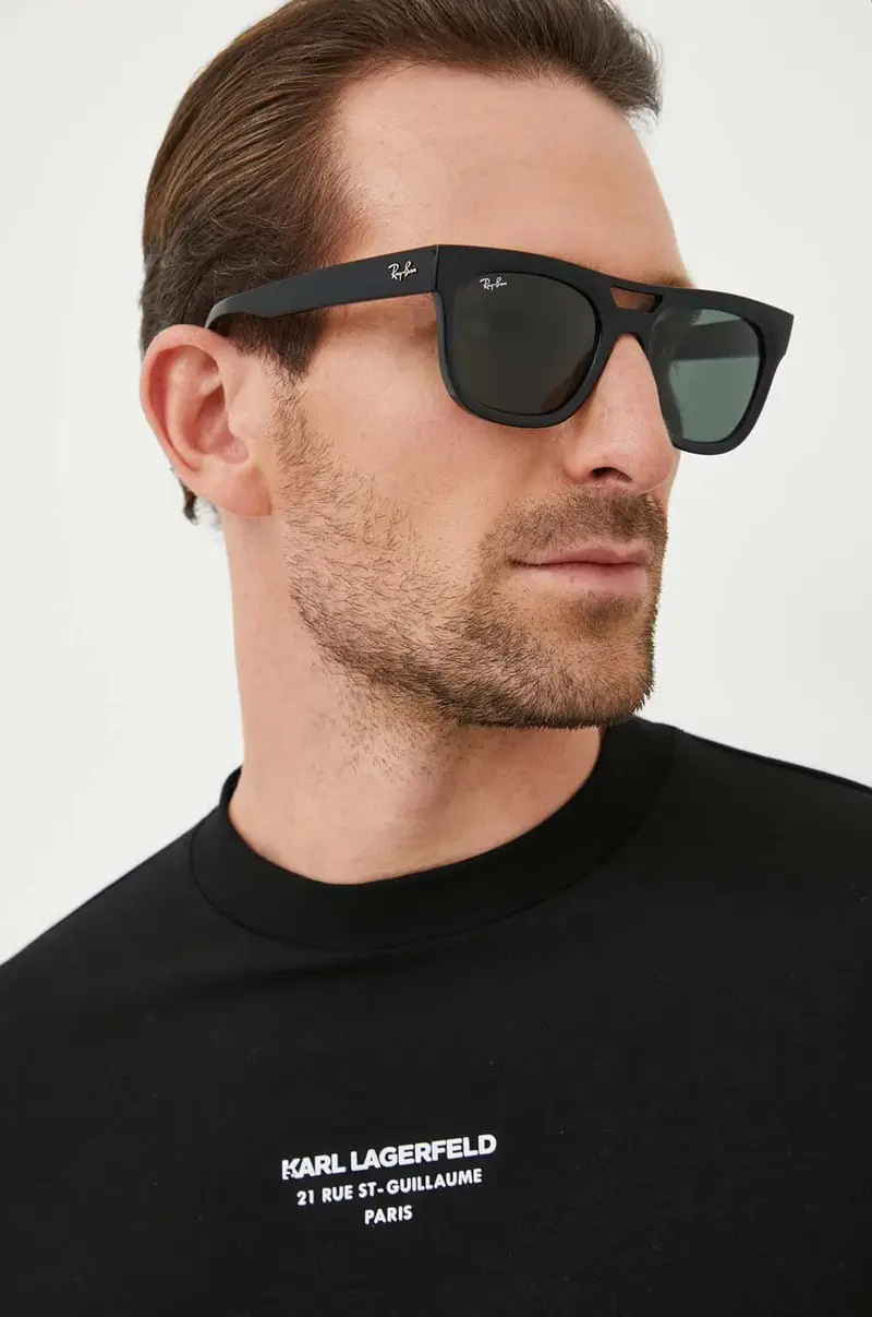 occhiali da sole Verde miniatura 2