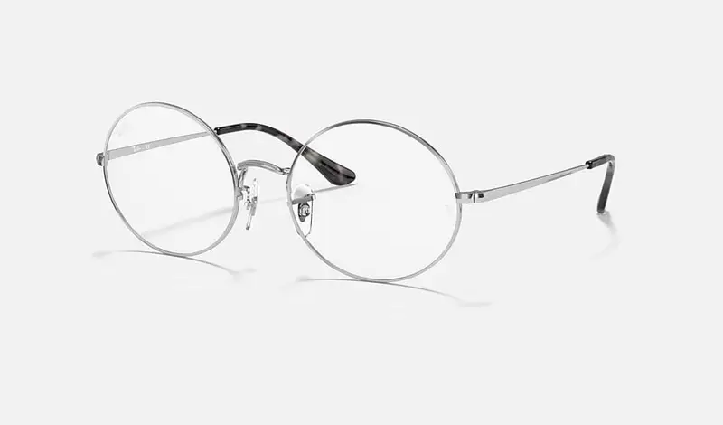 Occhiali da vista Adulto unisex Ray-Ban Rb-1970v-Oval-2501 SILVER