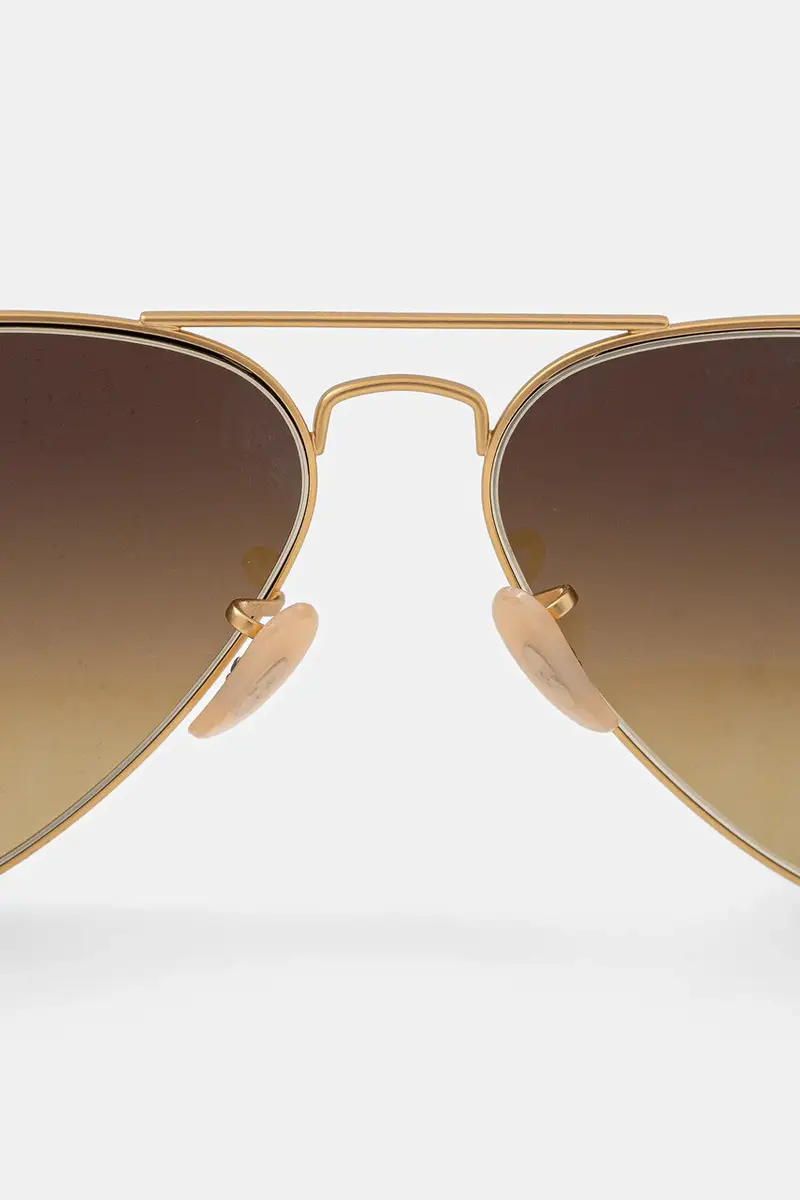 occhiali da vista Aviator Large Metal Oro miniatura 4