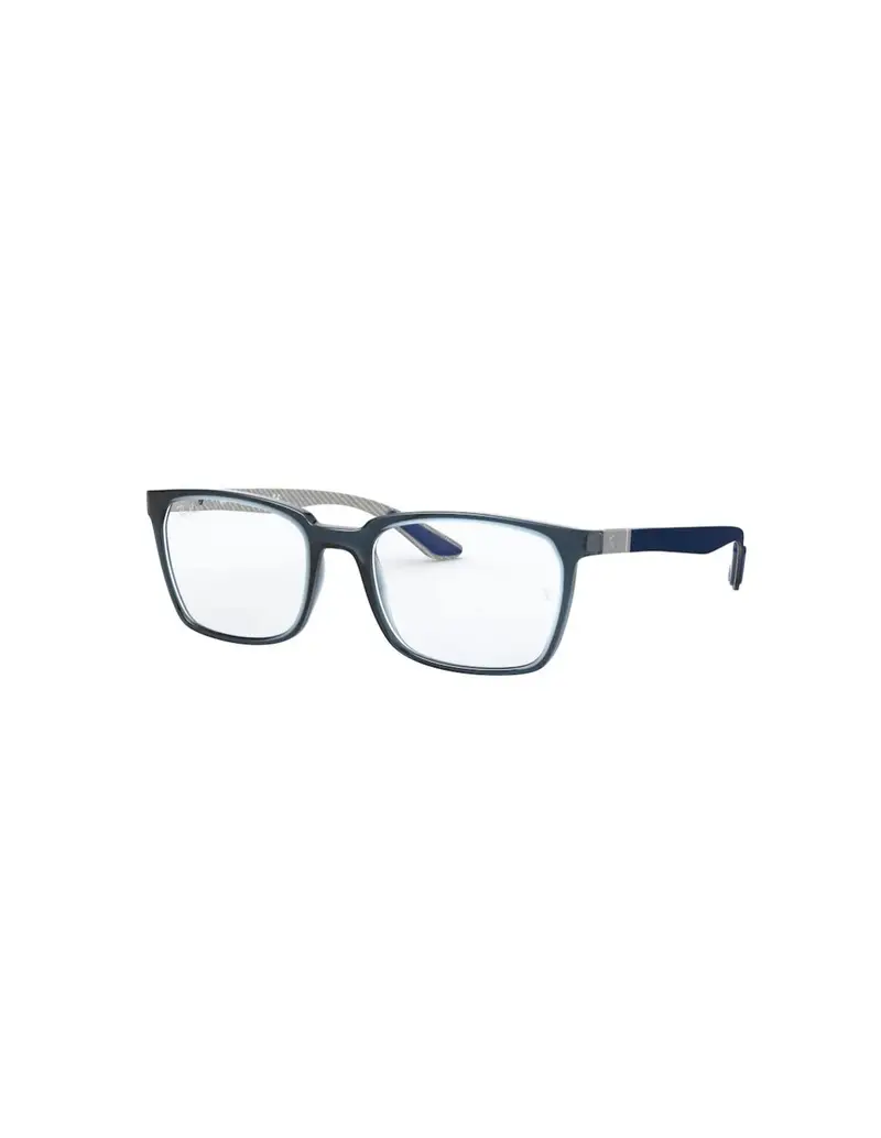 Occhiali da vista Ray Ban RX8906 8060 52 Shiny Trasparent Blue
