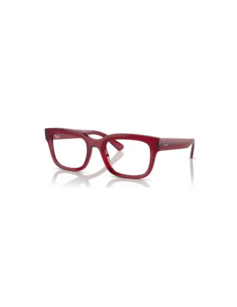 Occhiali montatura da vista Ray-Ban Chad RX7217 8265 Transparent Red 52