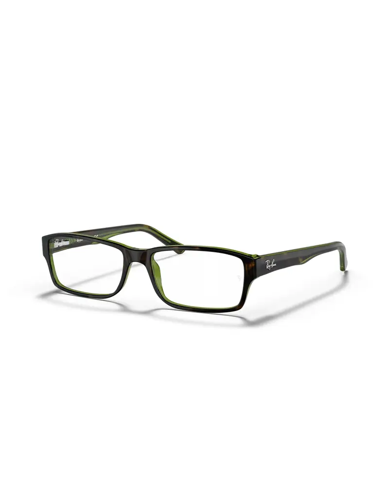 Occhiali montatura da vista Ray-Ban RX5169 2383 Havana on Green Transparent 54