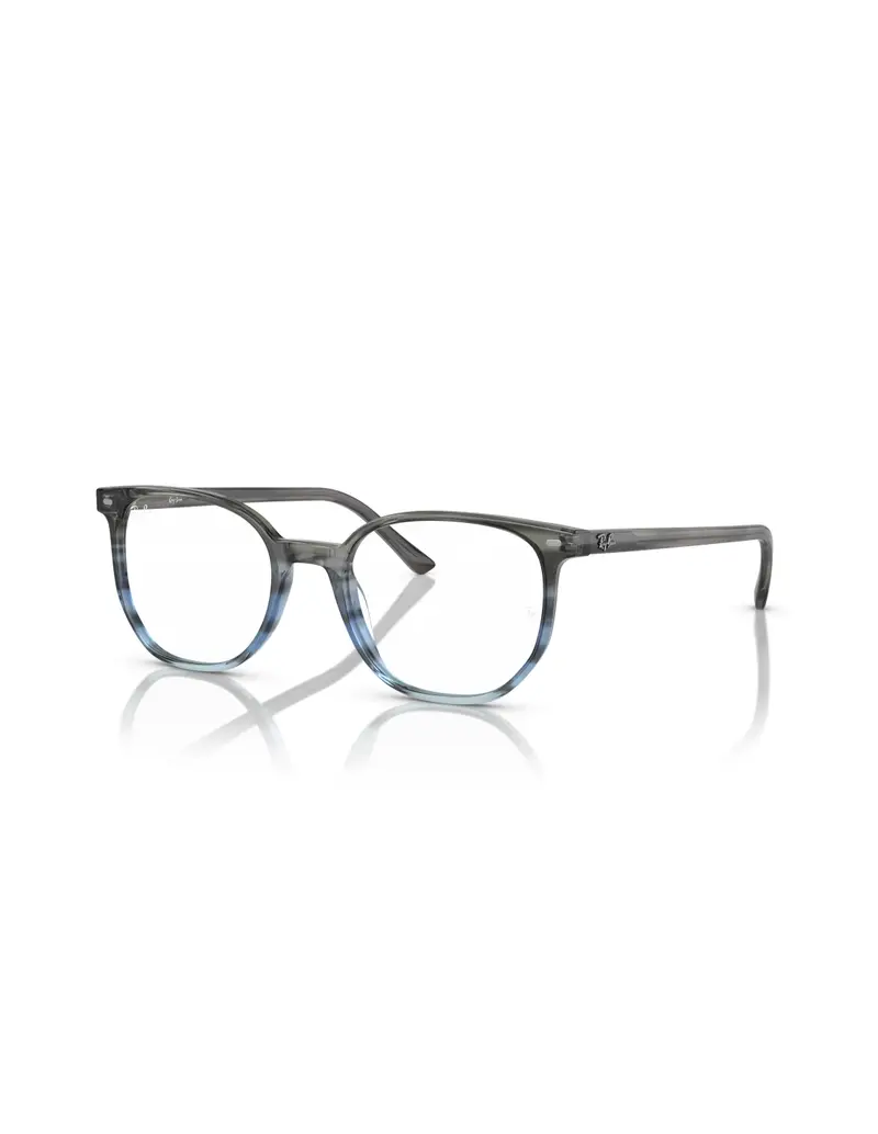 Occhiali montatura vista Ray-Ban Elliot RX5397 8254 Striped Grey Gradient Blue 48