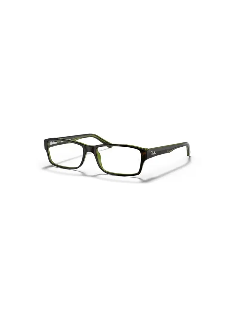 Occhiali montatura vista Ray-Ban RX5169 2383 Havana On Green Transparent 52