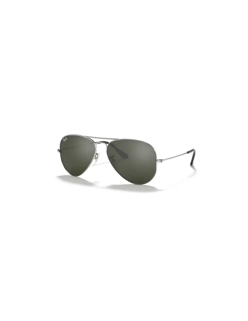 Occhiali sole RAY-BAN Aviator Large Metal RB3025 W3277 58 Silver Grey Mirror