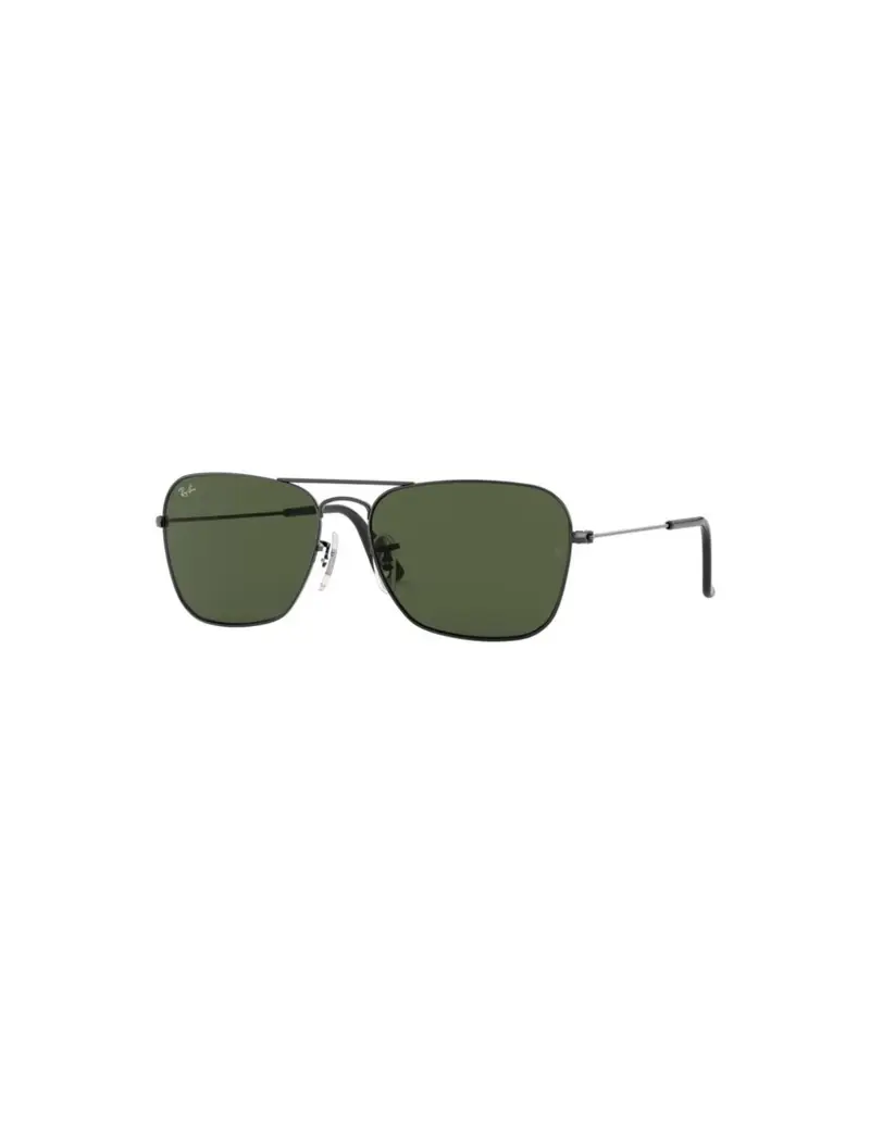 Occhiali sole RAY-BAN Caravan RB3136 004 58 Grey G-15 Green