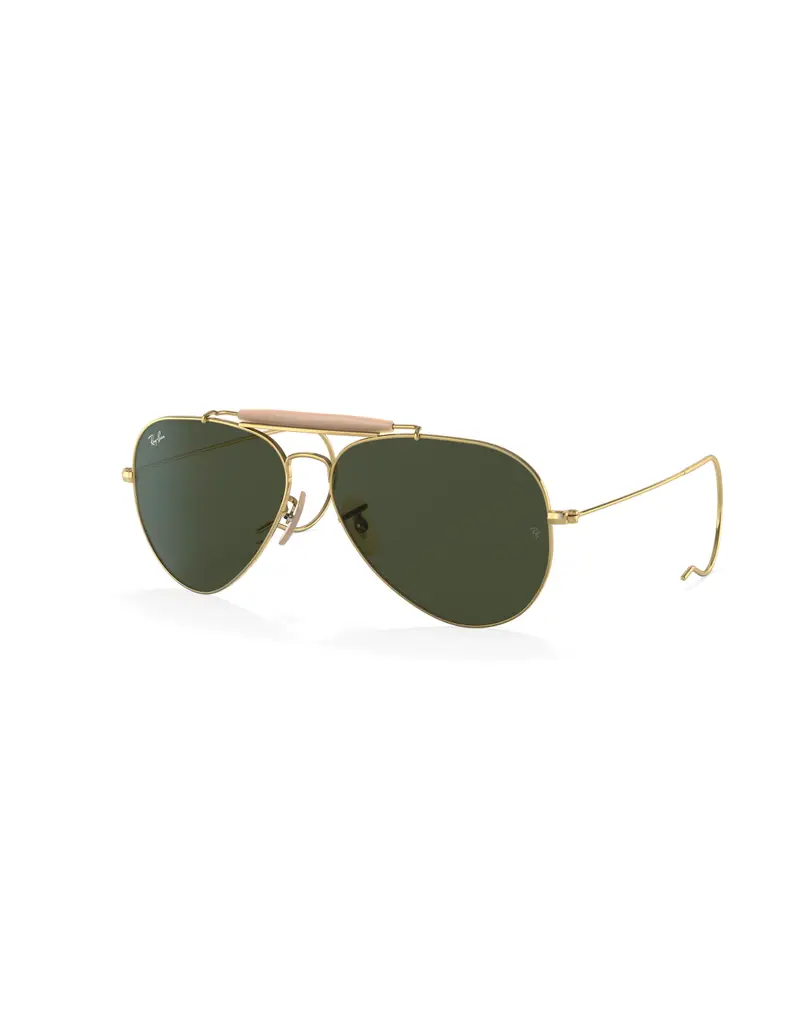 Occhiali sole RAY-BAN Outdoorsman I RB3030 L0216 58 Arista G-15 Green