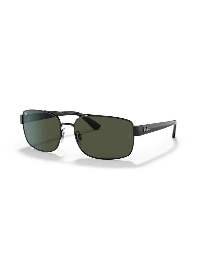 Occhiali sole RAY-BAN RB3687 002/31 61 Black Green