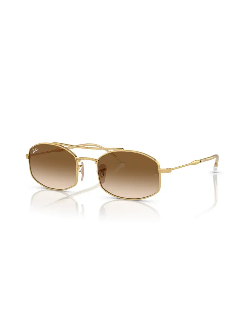 Occhiali sole RAY-BAN RB3719 001/51 54 Gold Light Brown