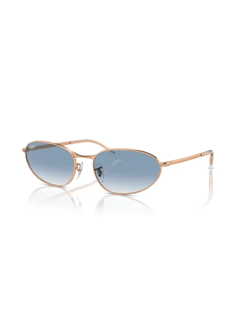 Occhiali sole RAY-BAN RB3734 92023F 56 Rosegold Blue