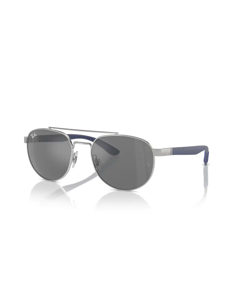 Occhiali sole RAY-BAN RB3736 003/6G 56 Silver Grey Mirror Silver