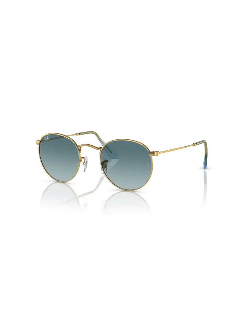 Occhiali sole RAY-BAN Round Metal RB3447 001/3M 50 Arista Blue