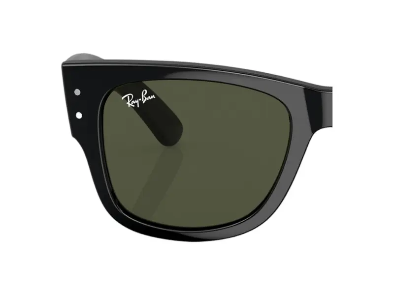 Ray - Ban Unisex Coppia di Lenti di ricambio Ray-Ban RB0840S Mega wayfarer Lenti di ricambio Propionato  Verde Squadrata