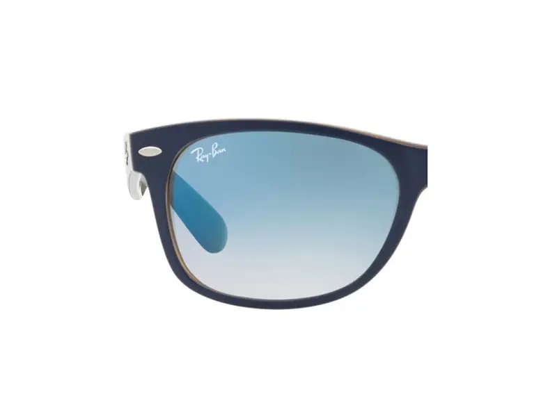 Ray - Ban Unisex Coppia di Lenti di ricambio Ray-Ban RB2132 NEW WAYFARER Lenti di ricambio Plastica Grigio Squadrata Normale Sfumato miniatura 3