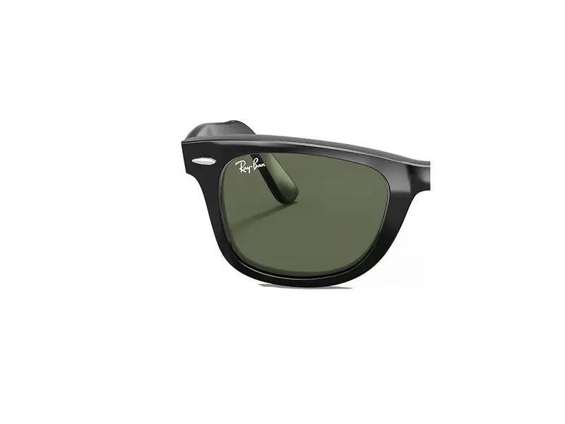 Ray - Ban Unisex Coppia di Lenti di ricambio Ray-Ban RB2140 WAYFARER Lenti di ricambio Plastica Verde Squadrata Normale