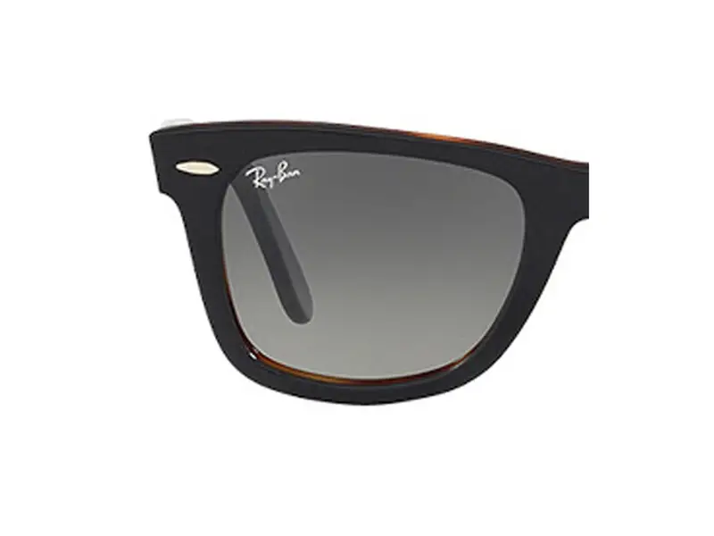 Ray - Ban Unisex Coppia di Lenti di ricambio Ray-Ban RB2140 WAYFARER Lenti di ricambio Plastica Verde Squadrata Normale miniatura 3
