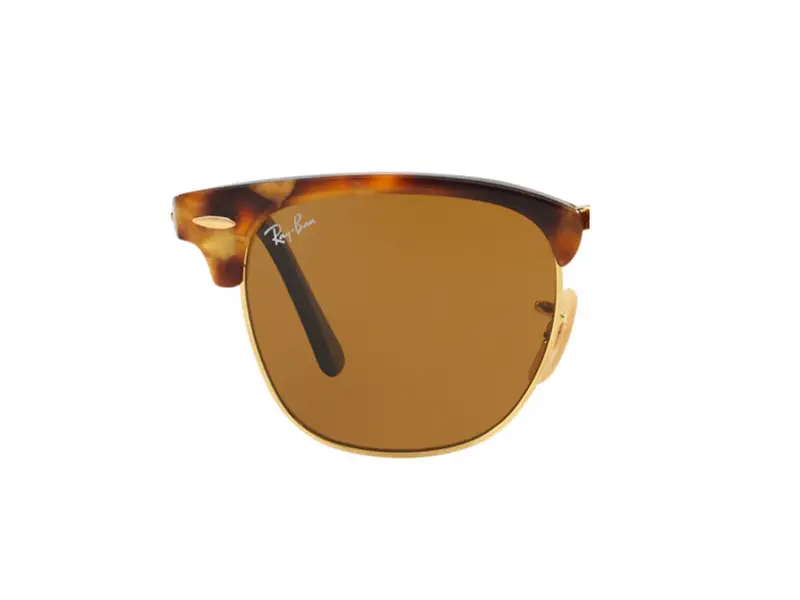 Ray - Ban Unisex Coppia di Lenti di ricambio Ray-Ban RB3016 CLUBMASTER Lenti di ricambio Verde Squadrata Normale Specchiato miniatura 3