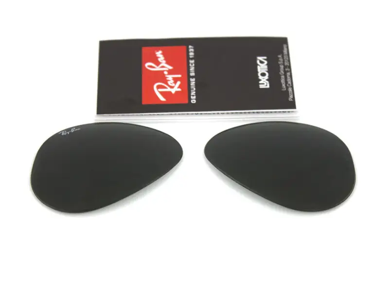 Ray - Ban Unisex Coppia di Lenti di ricambio Ray-Ban RB3025 AVIATOR Lenti di ricambio Metallo Pilot miniatura 3