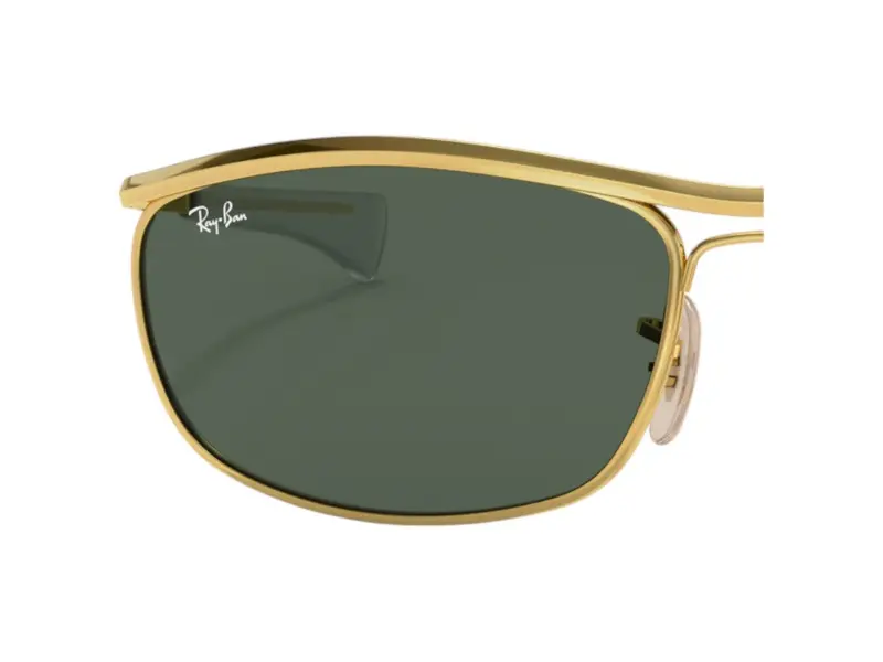 Ray - Ban Unisex Coppia di Lenti di ricambio Ray-Ban RB3119M Olympian I deluxe Lenti di ricambio Metallo  Verde G15 Geometrica