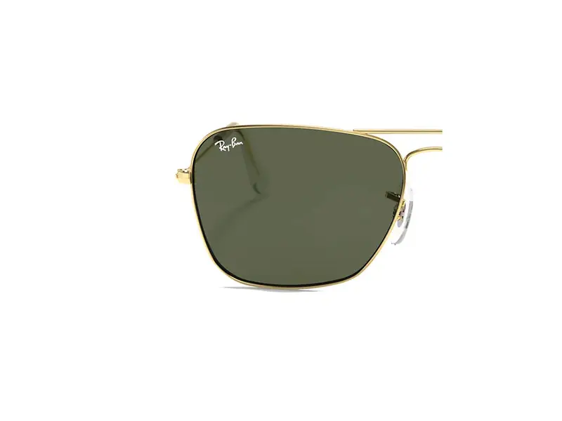 Ray - Ban Unisex Coppia di Lenti di ricambio Ray-Ban RB3136 CARAVAN Lenti di ricambio Grigio Squadrata Normale Sfumato miniatura 3