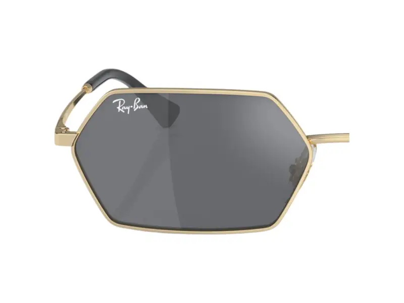 Ray - Ban Unisex Coppia di Lenti di ricambio Ray-Ban RB3728 Yevi Lenti di ricambio Metallo  Grigio Geometrica Specchiate