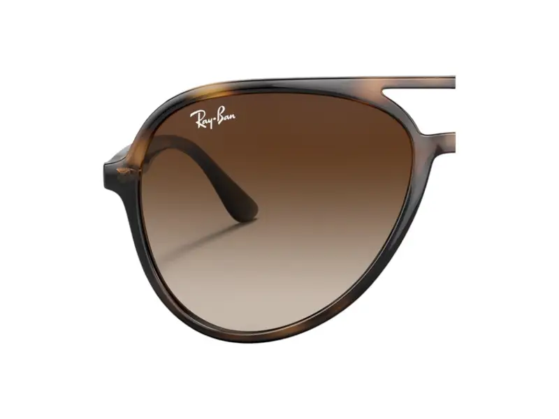 Ray - Ban Unisex Coppia di Lenti di ricambio Ray-Ban RB4376 Lenti di ricambio Iniettato Grigio Pilot Sfumato miniatura 2