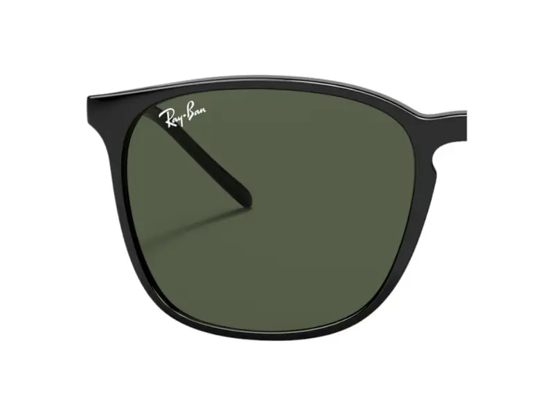 Ray - Ban Unisex Coppia di Lenti di ricambio Ray-Ban RB4387 Lenti di ricambio Iniettato Blu Squadrata miniatura 2