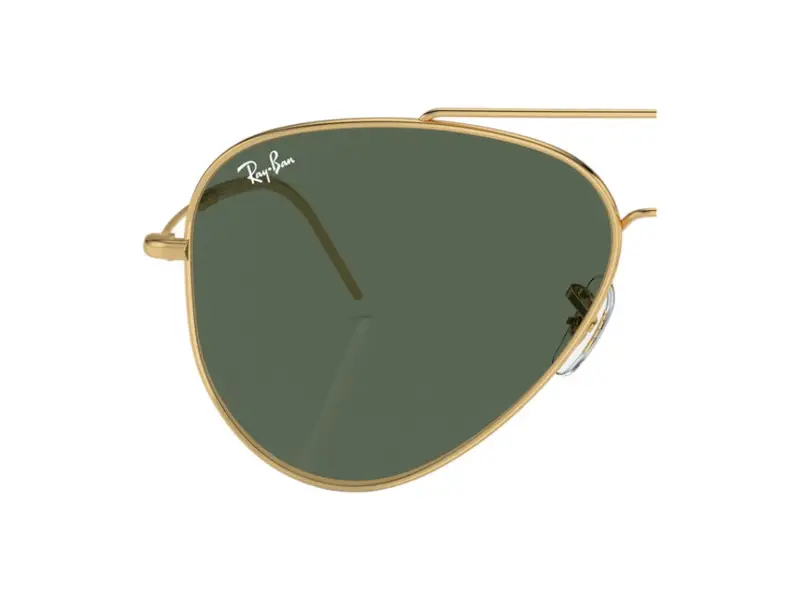 Ray - Ban Unisex Coppia di Lenti di ricambio Ray-Ban RBR0101S Aviator reverse Lenti di ricambio Metallo Viola Pilot Antiriflesso