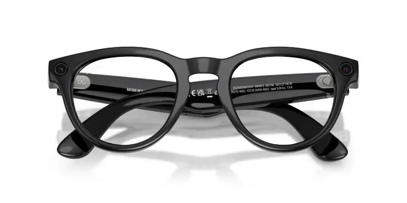 Unisex Meta RW4013 Headliner 601/1M Occhiali da sole Iniettato Nero Trasparente Pantos Transitions Fotocromatico miniatura 2