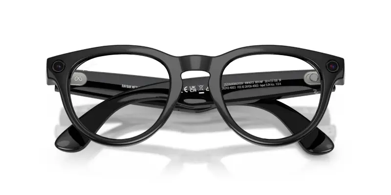 Unisex Meta RW4013 Headliner 601/MF Occhiali da sole Iniettato Nero Trasparente Pantos Transitions Fotocromatico miniatura 2