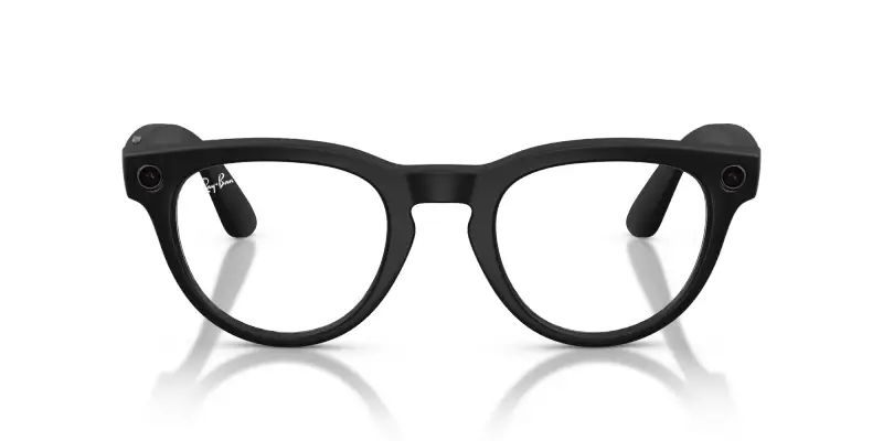 Unisex Meta RW4013 Headliner 601SSB Montature da vista Iniettato Nero Pantos Anti-luce blu Antiriflesso miniatura 3