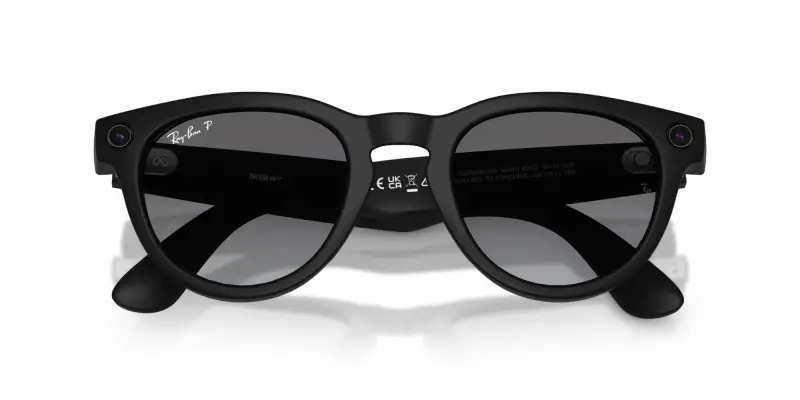 Unisex Meta RW4013 Headliner 601ST3 Occhiali da sole Iniettato Nero Grigio Pantos Polarizzata Sfumato miniatura 2