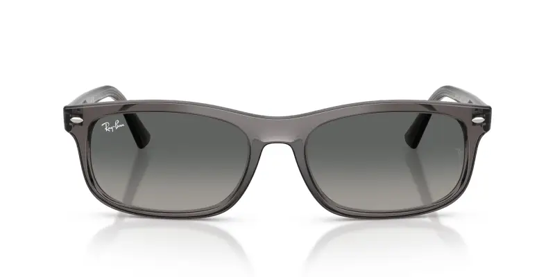 Unisex Ray - Ban RB2224 667571 Occhiali da sole Acetato Grigio Grigio Squadrata Normale Sfumato miniatura 3
