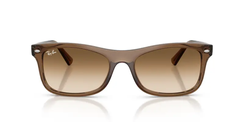 Unisex Ray - Ban RB2226 664051 Occhiali da sole Acetato Marrone Marrone Squadrata Normale Sfumato miniatura 3