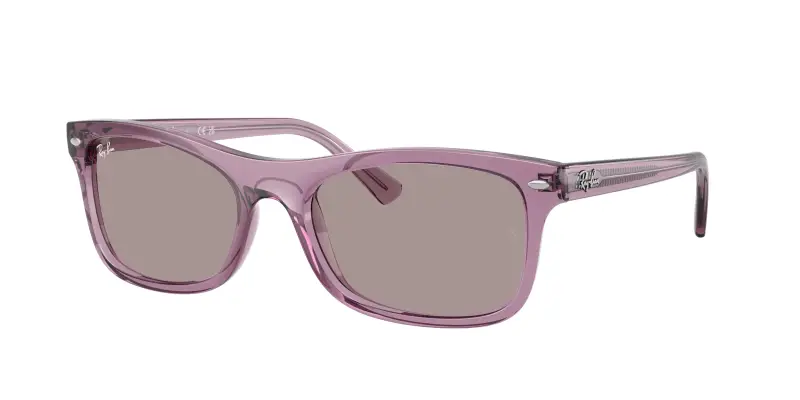 Unisex Ray - Ban RB2226 684753 Occhiali da sole Acetato Viola Viola Squadrata Normale