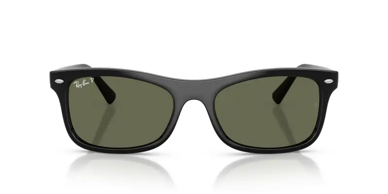 Unisex Ray - Ban RB2226 901/58 Occhiali da sole Acetato Nero Verde Squadrata Polarizzata miniatura 3