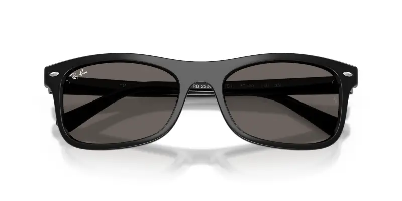 Unisex Ray - Ban RB2226 901/B1 Occhiali da sole Acetato Nero Grigio Squadrata Normale miniatura 2
